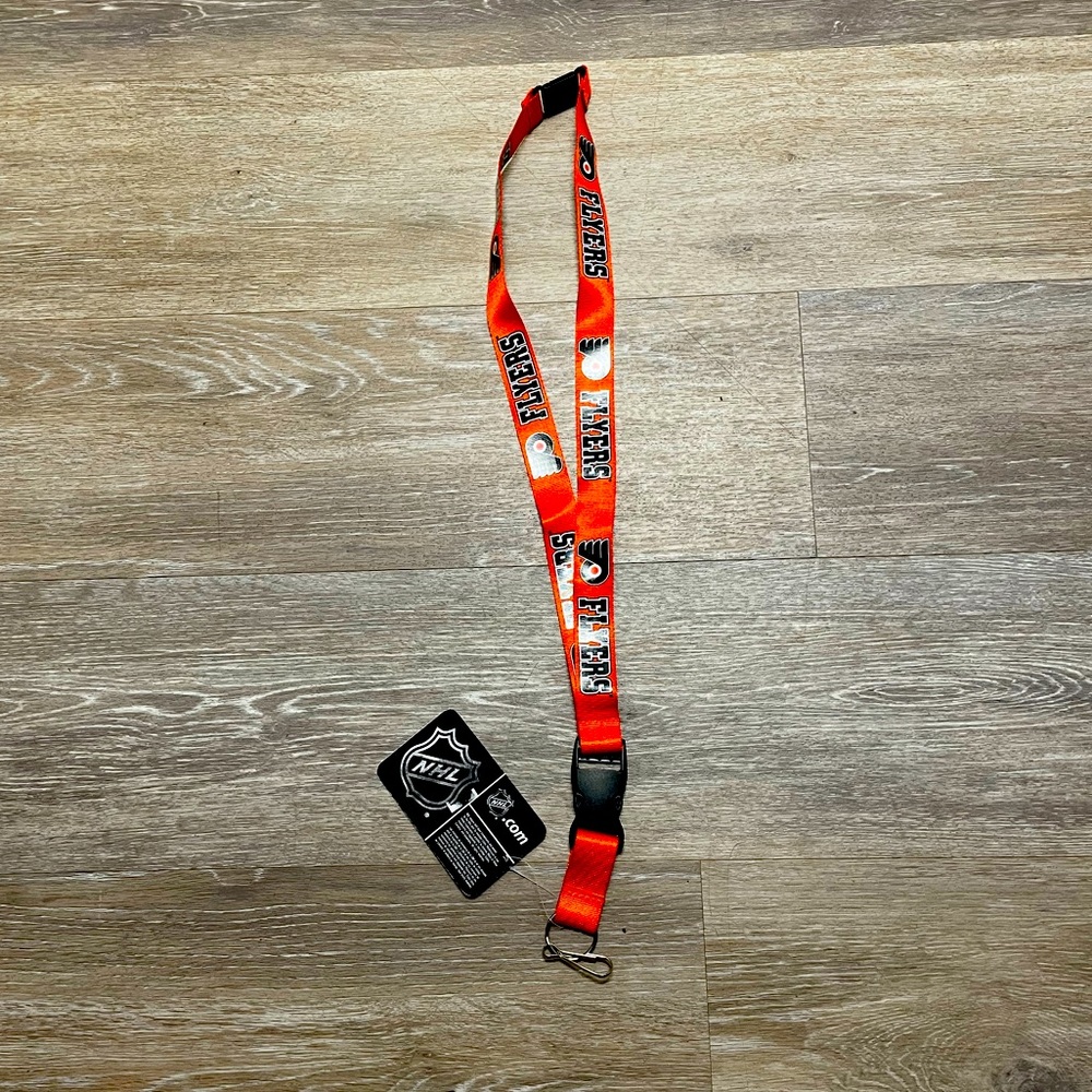 NHL Philadelphia Flyers brand new with tags lanyard accessory